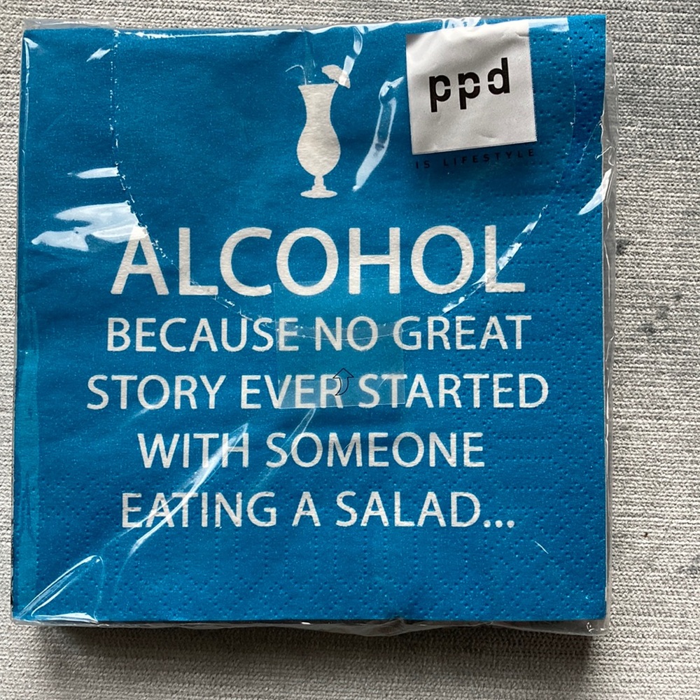 Cocktail napkins paper